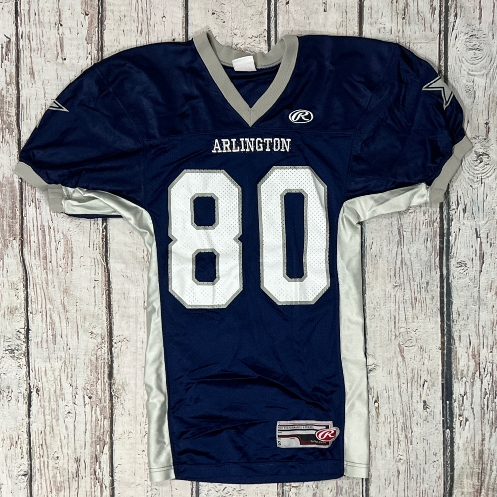 Arlington Cowboys Russell Athletic Game Worn Sports Stitched Jersey
